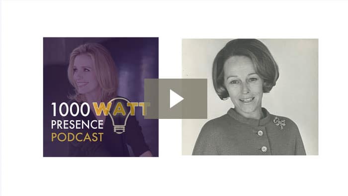 It’s time. Introducing The 1000 Watt Presence PODCAST.